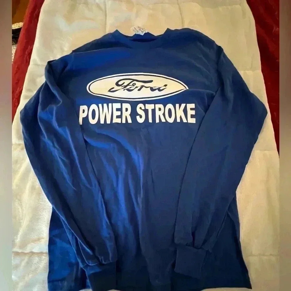 Unisex Size Small Long Sleeve Ford Power Stroke Shirt - Picture 4 of 5